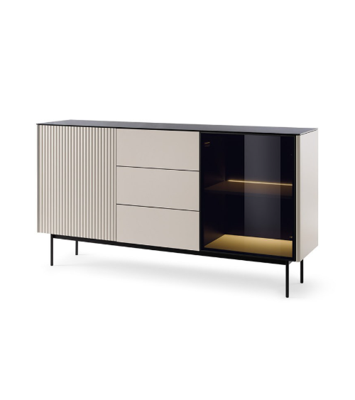 Ensemble meuble TV ORTA Couleur Cachemire